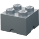 Úložný box LEGO, malý (4), tmavě šedá