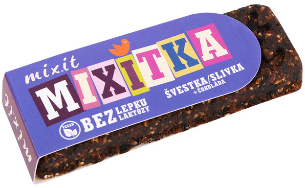 Mixitka BEZ LEPKU - Švestka + čokoláda, 50g_444227505