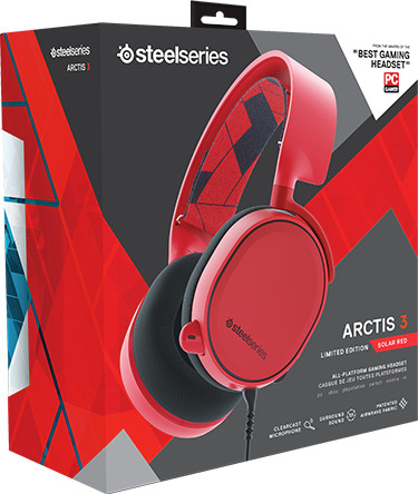 SteelSeries Arctis 3, červená_935782949