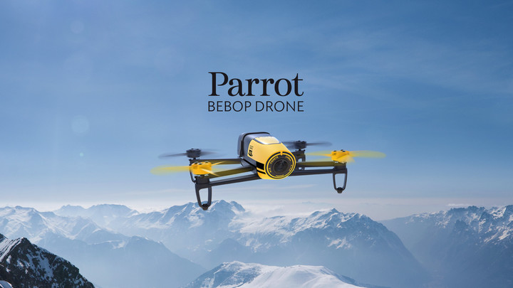 Parrot Bebop Drone &amp; Skycontroller, žlutá_873464745