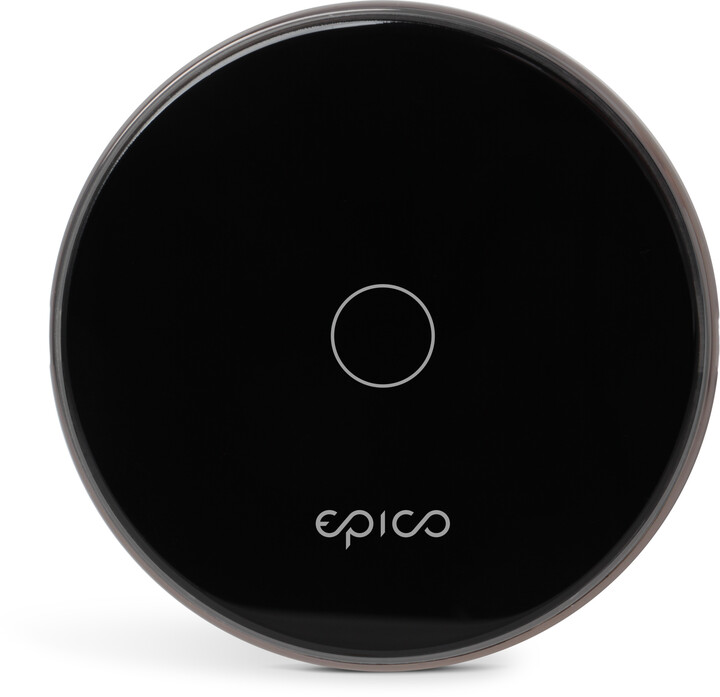 EPICO bezdrátová nabíječka 10W/7.5W/5W, černá_1639121175