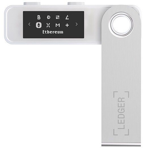 Ledger Nano S Plus Mystic White, hardwarová peněženka na kryptoměny_836990616