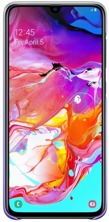 Samsung GradationCover Galaxy A70, fialová_30215736