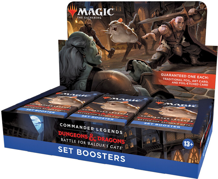 Karetní hra Magic: The Gathering Commander Legends D&amp;D:Battle for Baldurs Gate - Box (18 booster)_890070789