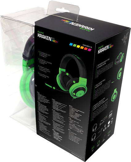 Razer Kraken Pro Neon, zelená_1857877382