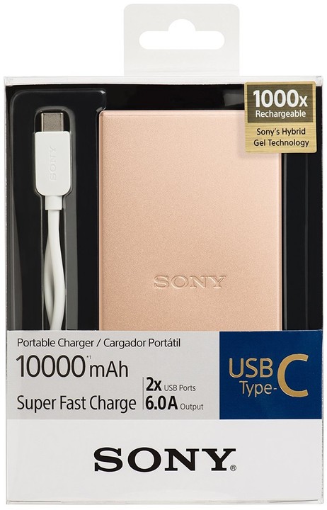 Sony CP-SC10N Powerbank, 10000mAh, champagne_1151326340