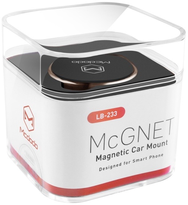 Mcdodo magnetický držák do mřížky auta pro mobilní telefon, zlatá_208152966