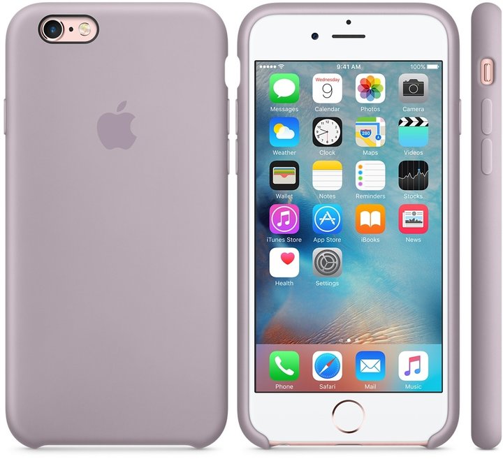 Apple iPhone 6s Silicone Case, fialová_1369877722