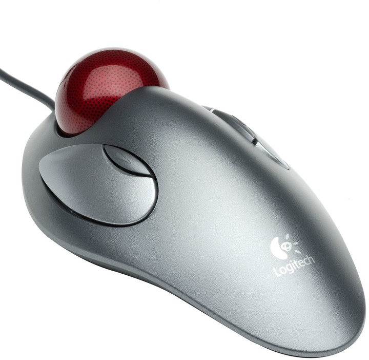 Logitech TrackMan Marble, stříbrná_1122762999