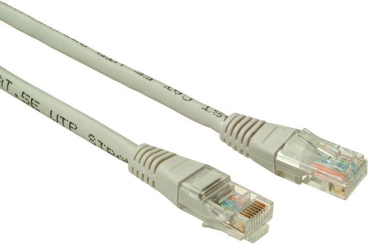 Solarix Patch kabel CAT6 UTP PVC 15m šedý non-snag-proof_122706181