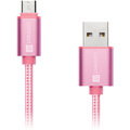 CONNECT IT Wirez Premium Metallic micro USB - USB, rose gold, 1m_1767162441