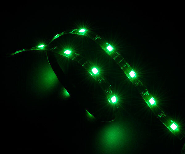 Akasa AK-LD02-05GN LED pásek, 60 cm, zelená_521523039