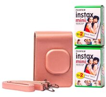 Fujifilm Instax pouzdro Mini Liplay, růžová + 2x instax mini film 70100153088