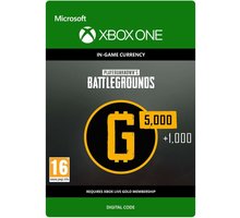 Playerunknown&#39;s Battlegrounds - 6000 G-Coin (Xbox ONE) - elektronicky_613416033