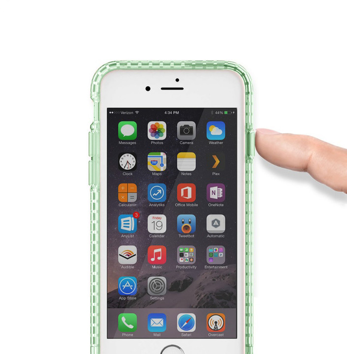 Mcdodo zadní kryt pro Apple iPhone 7/8, zeleno-čirá (Patented Product)_1746247999