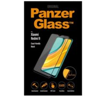 PanzerGlass Edge-to-Edge pro Xiaomi Redmi 9, černá O2 TV HBO a Sport Pack na dva měsíce