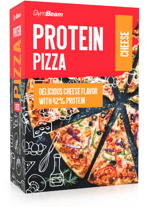 GymBeam Proteinová pizza, sýrová, 500g_890777060