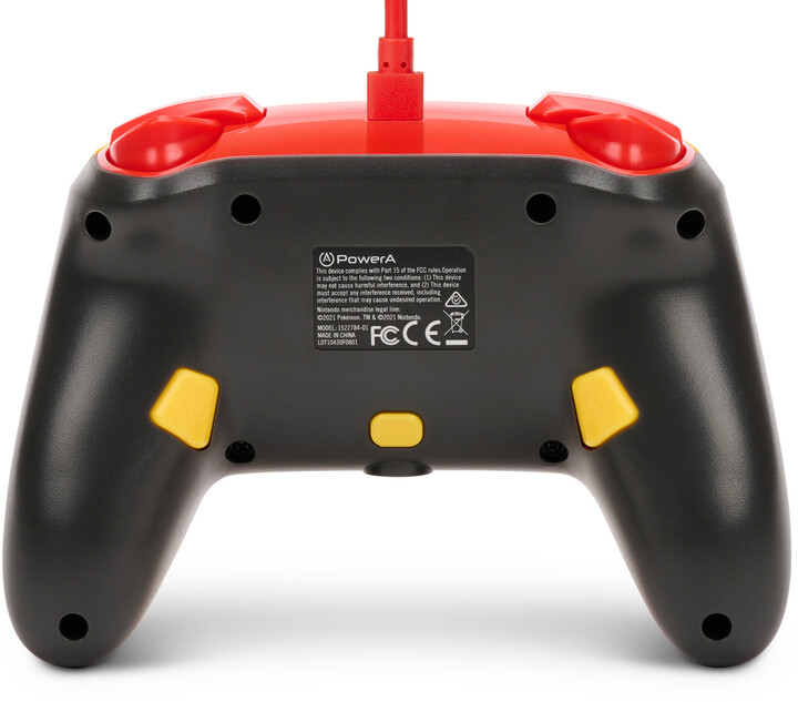 PowerA Enhanced Wired Controller, Oran Berry Pikachu (SWITCH)_1362413244