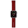EPICO řemínek Canvas pro Apple Watch 38/40mm, červená_1772517766