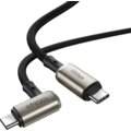 Baseus nabíjecí / datový kabel Hammer USB-C - USB-C, 100W, zalomený, 1m, černá_1113981419