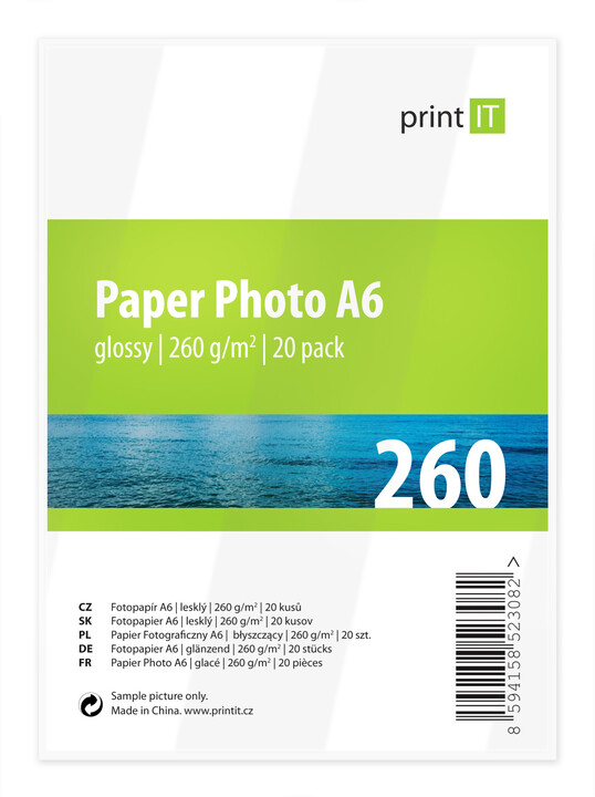 PRINT IT Paper Photo A6 260 g/m2 Glossy 20ks_1763497600