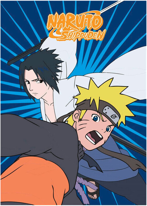 Deka Naruto Shippuden - Naruto and Sasuke_417538984