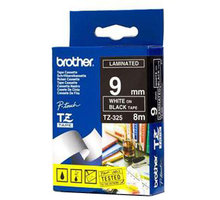 Brother - TZE-325, černá/bílá (9mm)_1683251283