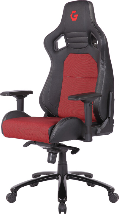 CZC.Gaming Throne, herní židle, černá/červená_1083550763