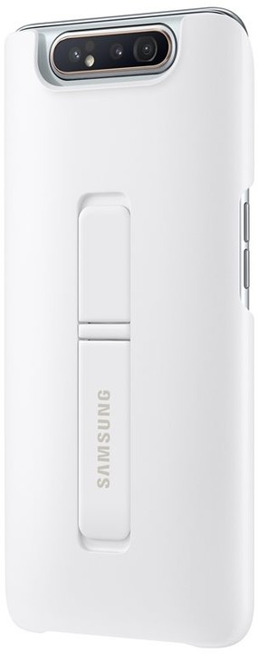 Samsung zadní kryt se stojánkem pro Galaxy A80, bílý_880297683