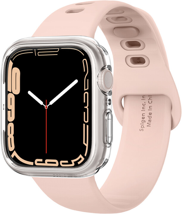 Spigen ochranný kryt Liquid Air pro Apple Watch 8/7 (45mm)/SE 2022/6/SE/5/4 (44mm), čirá_1555182902