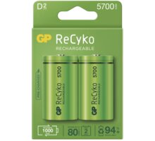 GP nabíjecí baterie ReCyko D (HR20), 2ks 1032422570