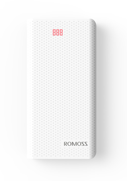 ROMOSS sense 6 LED, 20000mAh, bílá_835127008