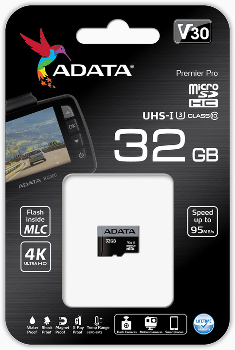 ADATA Micro SDHC Premier Pro 32GB 95MB/s UHS-I U3_411439561