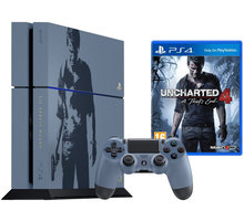 PlayStation 4, 1TB, šedomodrá + Uncharted 4: A Thief&#39;s End_905701293