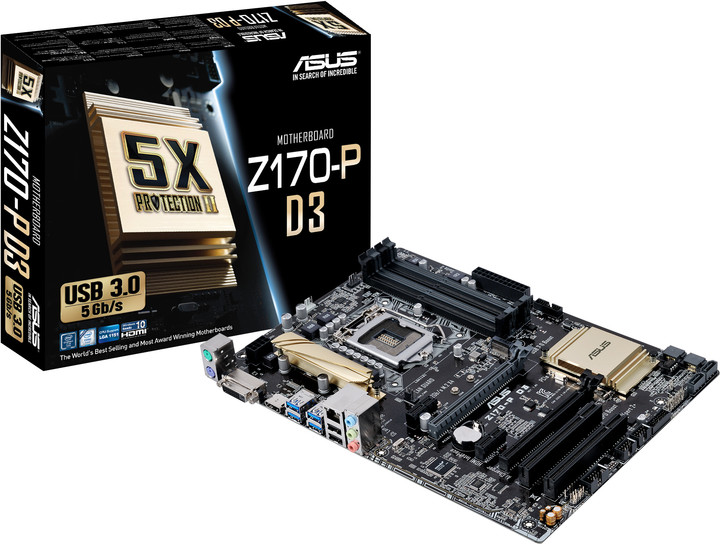 ASUS Z170-P DDR3 - Intel Z170_754483787