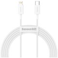 BASEUS kabel Superior Series USB-C - Lightning, rychlonabíjecí, 20W, 2m, bílá_508559153