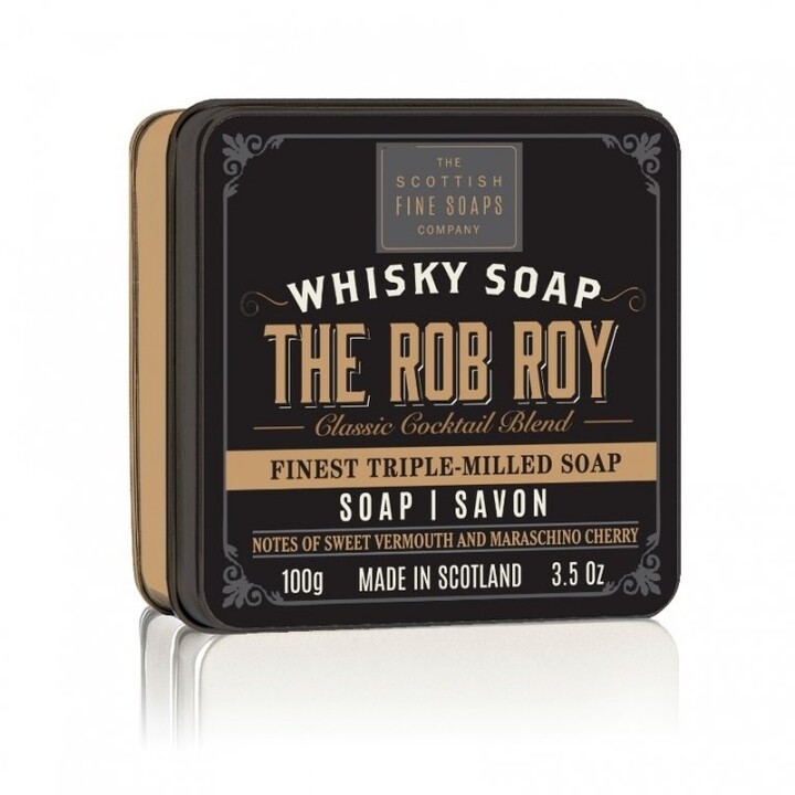 Scottish Fine Soaps Pánské mýdlo - Whisky The Rob Roy - Vermut a Třešeň Maraschino, 100g_1525142821