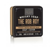 Scottish Fine Soaps Pánské mýdlo - Whisky The Rob Roy - Vermut a Třešeň Maraschino, 100g A01086