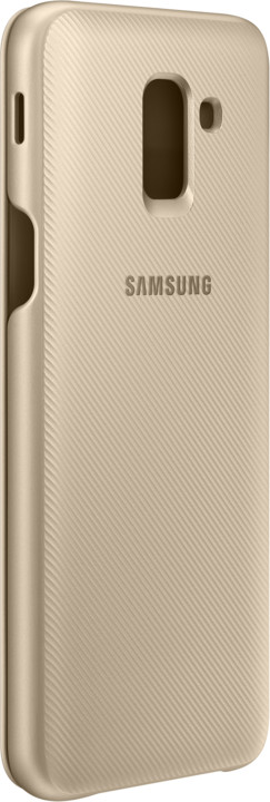 Samsung flipové pouzdro pro J6 2018, zlatá_1816786112
