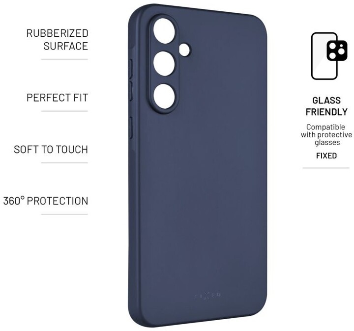 FIXED zadní kryt Story pro Samsung Galaxy A55 5G, modrá_868781464