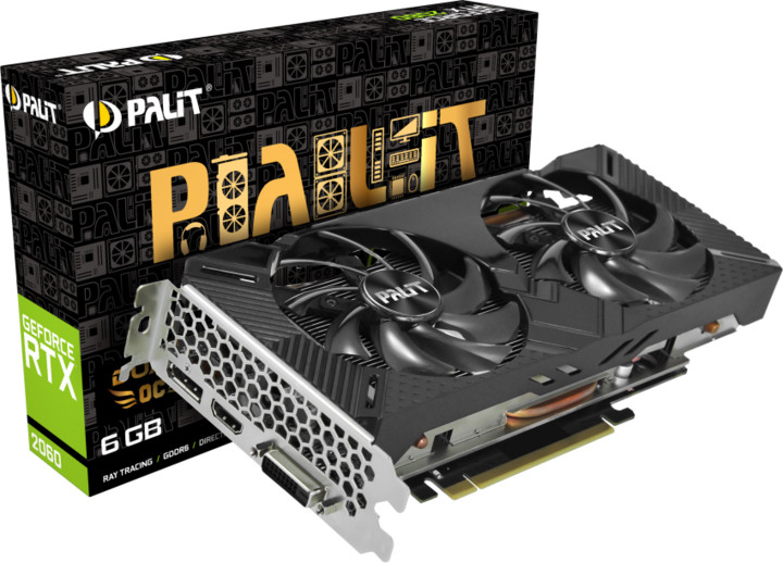 PALiT GeForce RTX 2060 Dual OC 6 GB, 6GB GDDR6_295544524