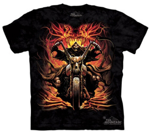 Tričko The Mountain Grim Rider, černá (US M / EU L)_1774488052