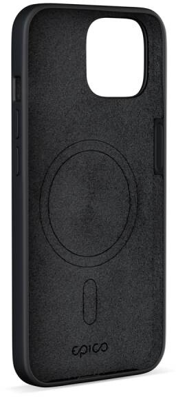 EPICO silikonový zadní kryt s podporou MagSafe pro iPhone 15, černá_1540155763