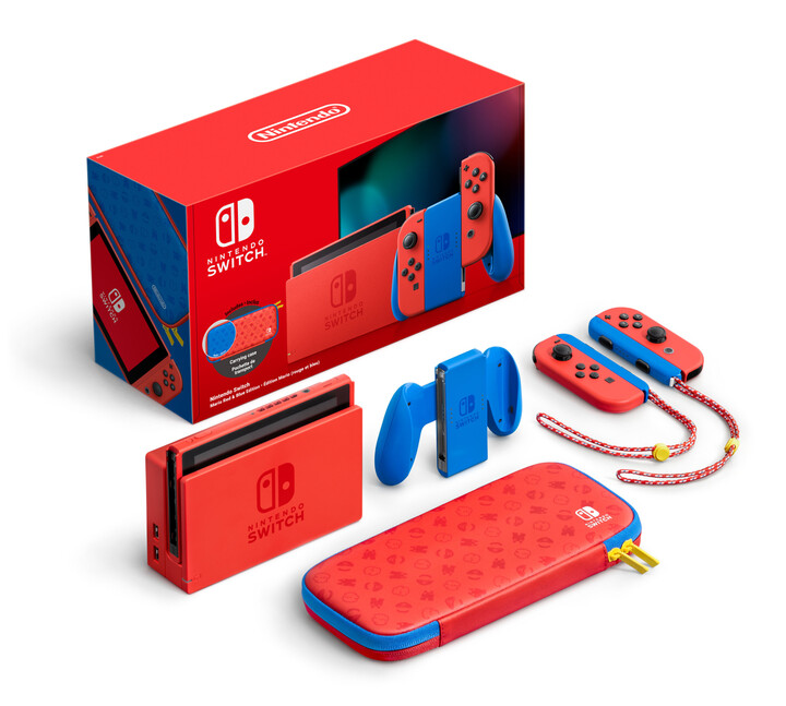 Nintendo Switch (2019), Mario Red &amp; Blue Edition_1196837230