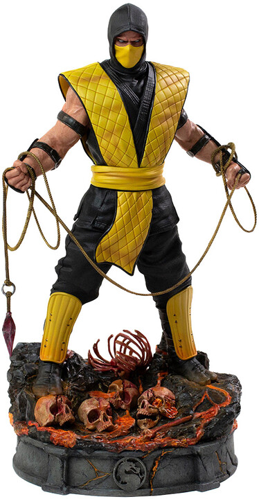Figurka Iron Studios Mortal Kombat - Scorpion Art Scale, 1/10_373281638
