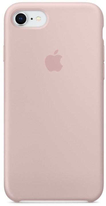 Apple silikonový kryt na iPhone 8/7, pískově růžová_254881552