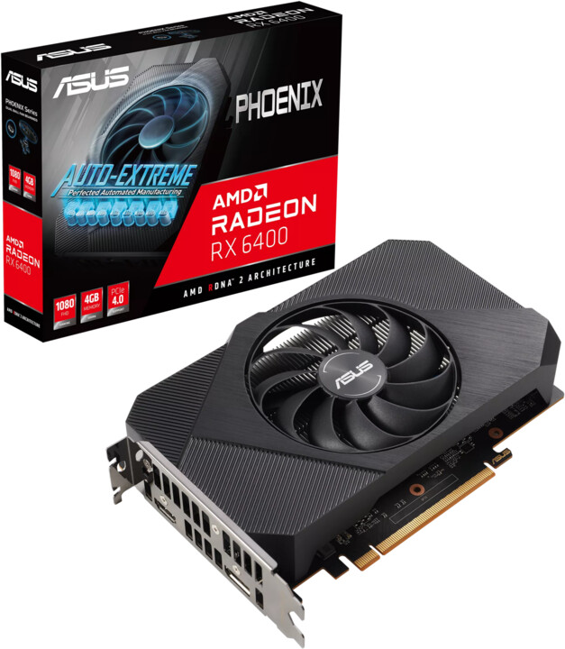 ASUS Radeon PH-RX6400-4G, 4GB GDDR6_2062890310