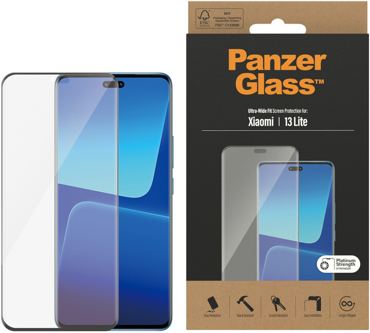 PanzerGlass ochranné sklo pro Xiaomi 13 lite_40364367