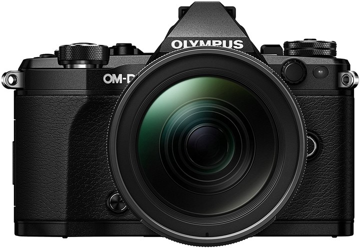 Olympus E-M5 Mark II + 12-40mm PRO, černá/černá_977262367