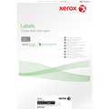 Xerox bílé samolepicí štítky pro černobílý tisk - ostré rohy, A4, 100ks, 4UP 105x148,5